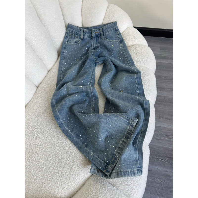 The Casava Rhinestone Denim Jeans