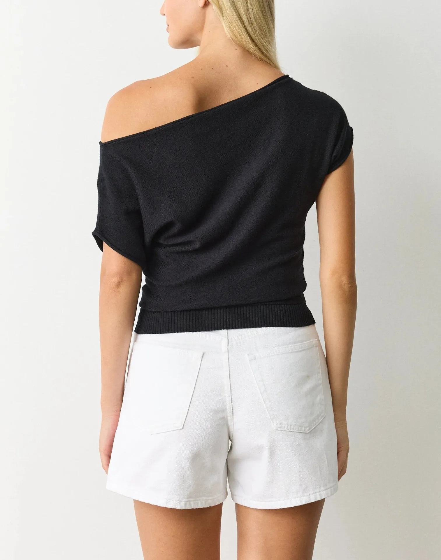 Vintage Style Stripe T-shirt with Short Sleeve in Polyester Featuring Contrast Binding