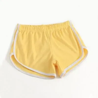 Women's Mid Waist Micro-Elastic Polyester Casual Three-Quarter Pants