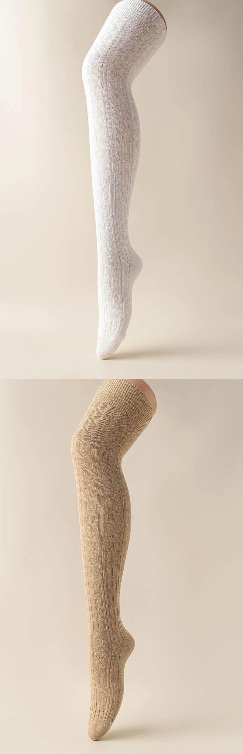 New Style Solid Color Polyester Socks for Women in Dyed Black, Suitable for All Seasons