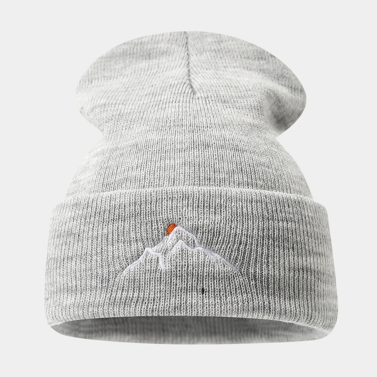 Women's Modern Solid Color Wool Cap with Flat Brim