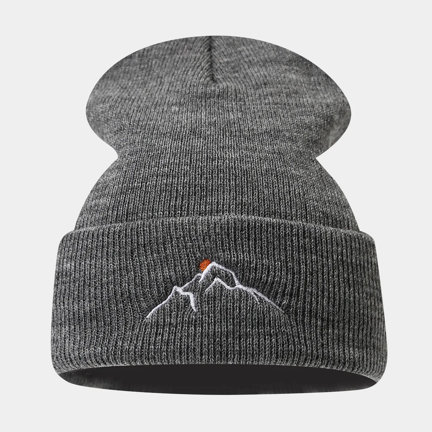 Women's Modern Solid Color Wool Cap with Flat Brim