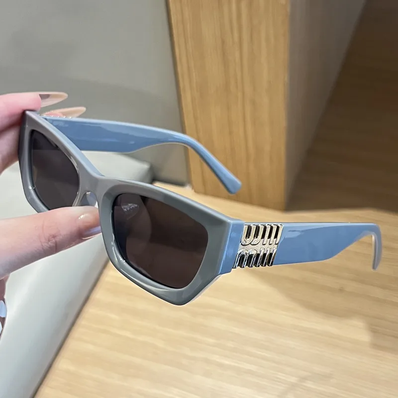 Black Cat Eye Full Frame Sunglasses for Women with UV Protection