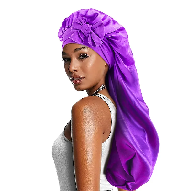 Women's Summer Flat Brim Nightcap Sleep Hat
