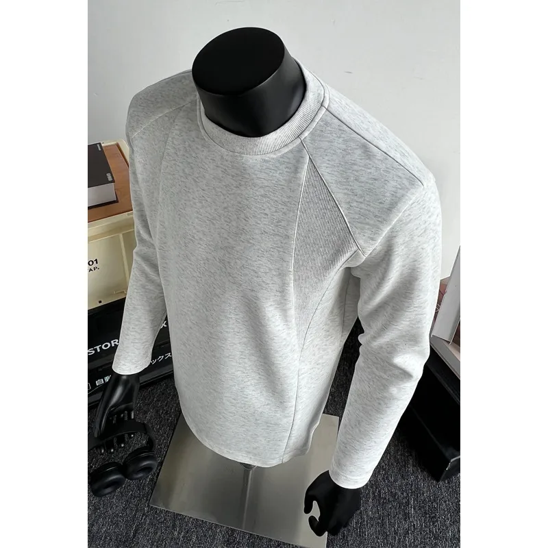 Men's Vintage Loose Long Sleeve Cotton T-Shirt with Printing