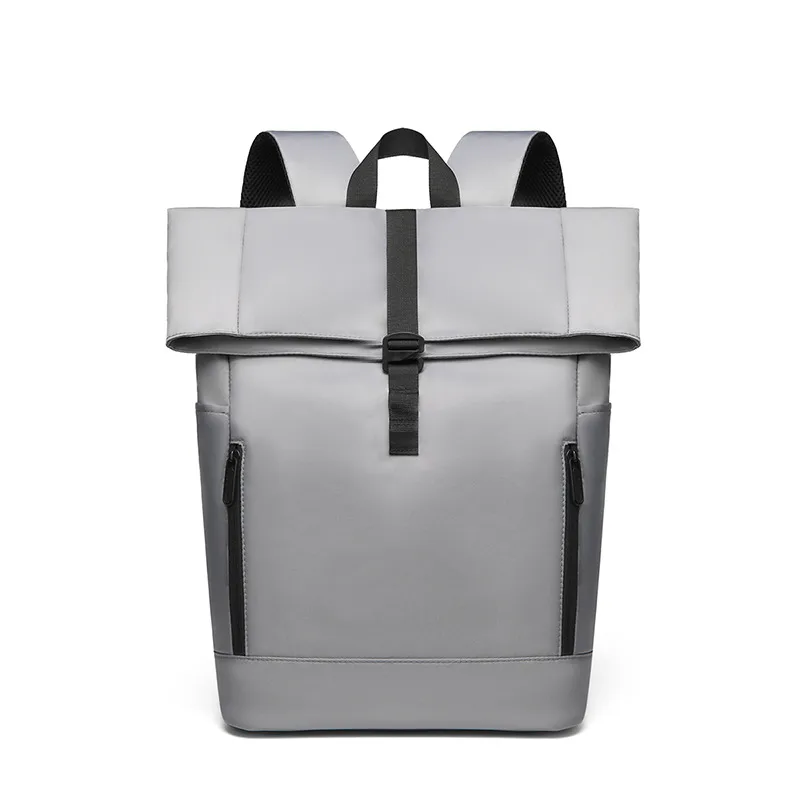 Solid Color Fashion Backpack for Daily Use, Lightweight Design with Polyester Material, Basic Style, Unisex