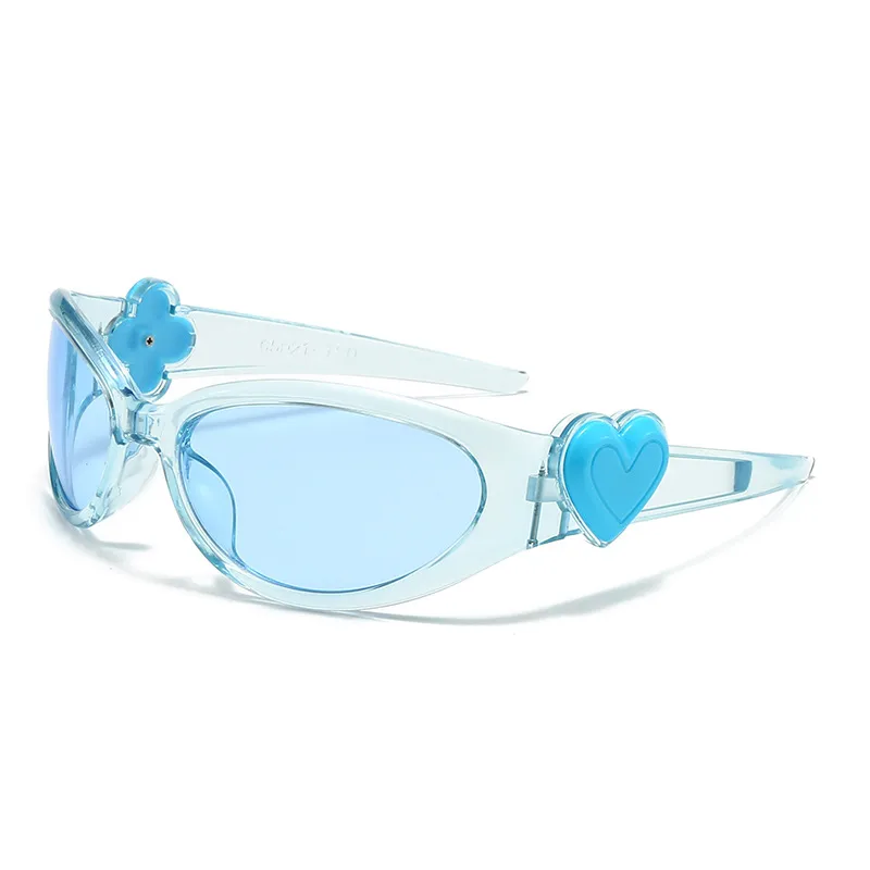 Vacation Simple Style Color Block Ac UV400 Protection Cat Eye Full Frame Women's Sunglasses