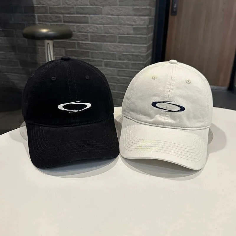 Women's Breathable Cotton Baseball Cap with Wide Brim Featuring Embroidery for Commute