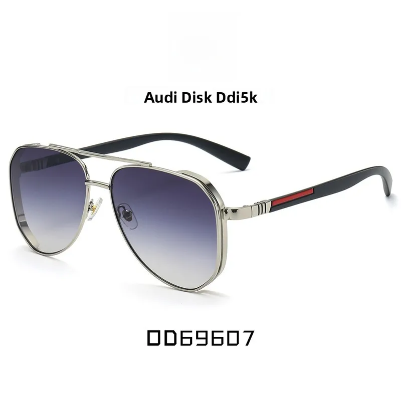 Unisex Aviator Sunglasses with Full Frame and PC Lens Material in Ombre, Perfect for Autumn and Winter