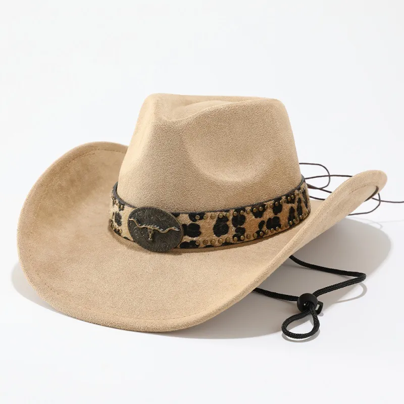 Solid Color Cowboy Style Fedora Hat for Adults with Rolled Brim, UV Protection, Made of Polyester