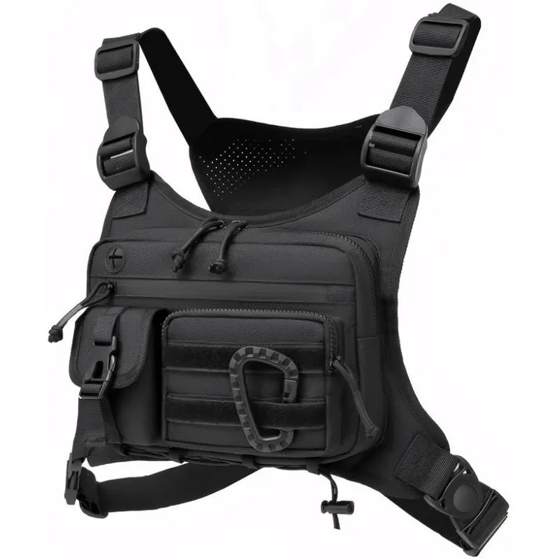Camouflage Running Backpack in Durable Oxford Cloth, Unisex Design for Outdoor Sports