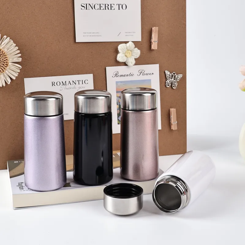 Thermos Cup with 304 Stainless Steel Inner Liner and Durable 201 Stainless Steel Outer Shell, Ideal for Christmas