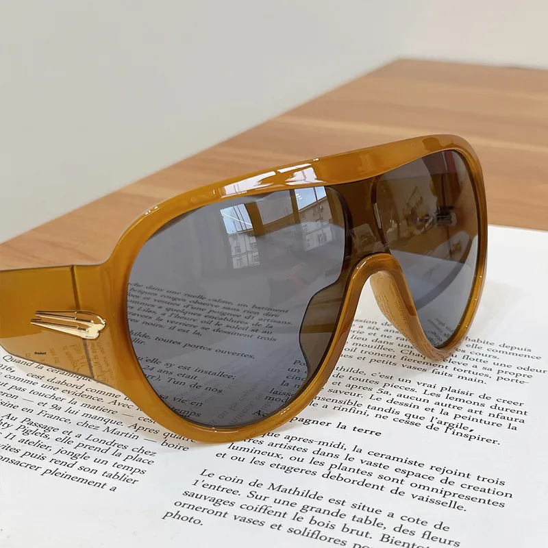Unisex Aviator Full Frame Sunglasses with Resin Lenses in Leopard Print for Spring