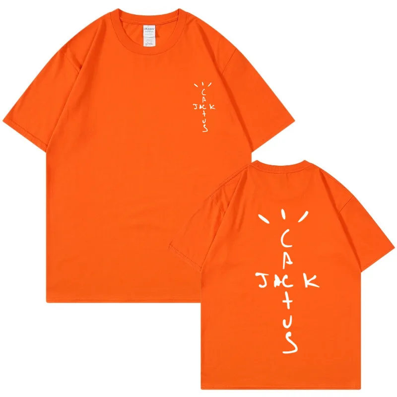 Men's Casual Short Sleeve T-shirt in Cotton with Wrinkle-Resistant Treatment