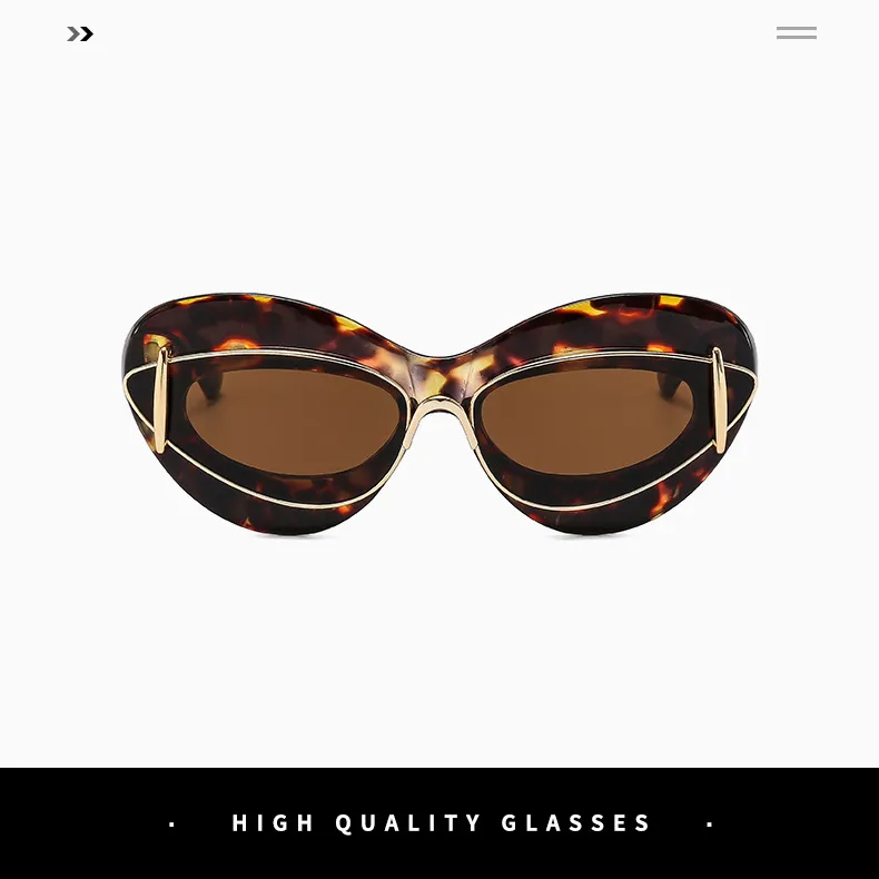 Women’s Cat Eye Full Frame Sunglasses with PC Lens Material in Dyed Black, Perfect for Summer